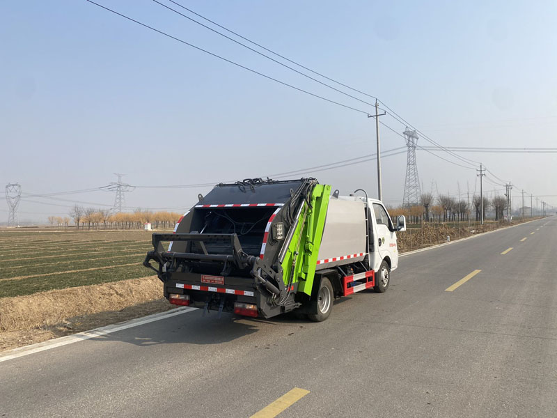 4立方壓縮式垃圾車(藍(lán)牌標(biāo)準(zhǔn))
